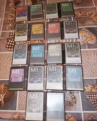 Strumenti musicali card Suoni Korg Roland