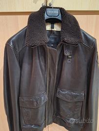 Giubbotto in pelle - Blauer