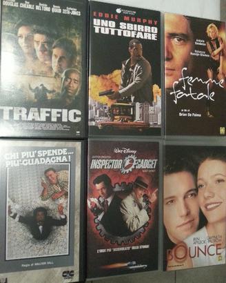 STOCK 6 RARE VHS videocassette Film