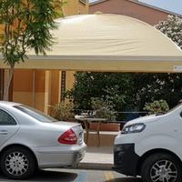 Gazebo con copertura curva certificata 5x5