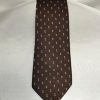 ANNI '80 - Cravatta uomo marrone Made in Italy