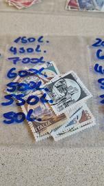 FRANCOBOLLI serie castelli.