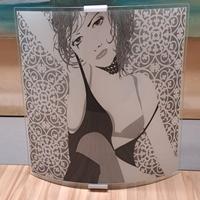 Punto luce Applique in vetro da parete NUOVO