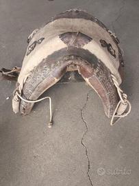 Sella antica da mulo–fine 800/ inizi 900-originale