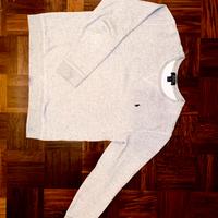 felpa girocollo polo ralph lauren taglia s grigio