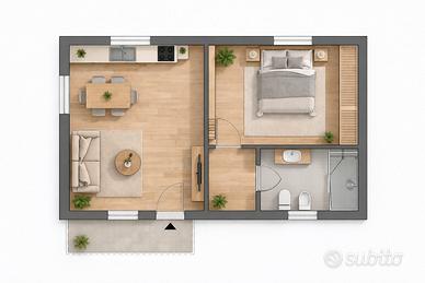 Bilocale libero da subito