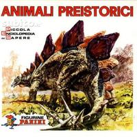 Figurine recupero Animali Preistorici Panini 1974