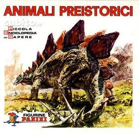 Figurine recupero Animali Preistorici Panini 1974