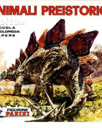 Figurine recupero Animali Preistorici Panini 1974