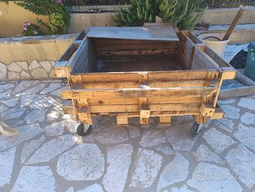 Terrario per tartarughe su ruote cm 120X105