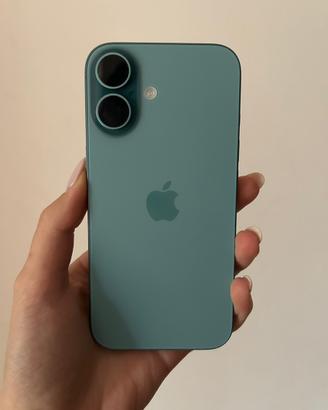 iPhone 16  128GB Verde Acqua- Pari al nuovo