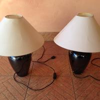 Lampade da comodino con paralume