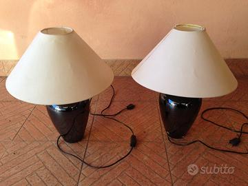 Lampade da comodino con paralume