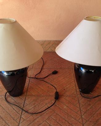 Lampade da comodino con paralume