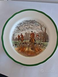 Piatto Spode Copeland Fox Hunting Homeward n. 7