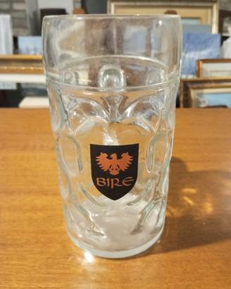 Boccale birra da 1 litro vintage 
