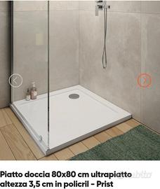 piatto doccia 80x80
