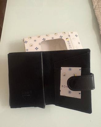 Porta carte Roncato in pelle