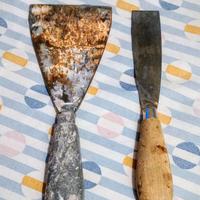 Spatola usata vintage