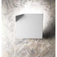 Tape applique LED quadrata metallo bianco 20cm
