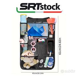 2 PZ Organizzatore per Sedile Auto