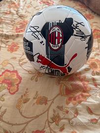 pallone autografato