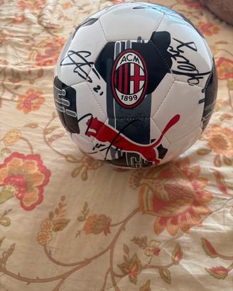 pallone autografato