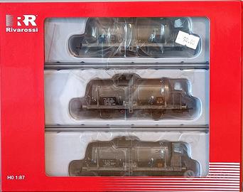 Rivarossi-Set 3carri cisterna FS-Art.HR6490-HO