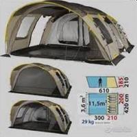 Tenda da campeggio quechua 6 posti XL
