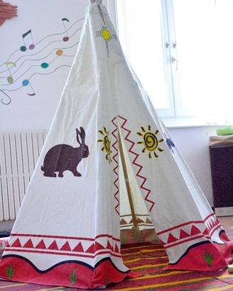 Teepee - Tenda da gioco per bambini