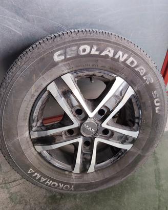 Cerchi in lega MAK 15" e pneumatici estivi Jimny