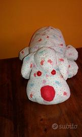 Peluche cane con cuori