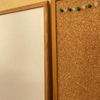 Bacheca e lavagna bianca cancellabile