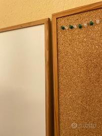 Bacheca e lavagna bianca cancellabile