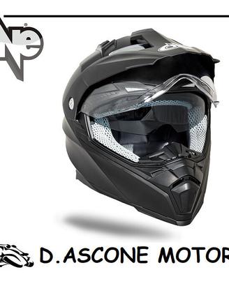 CASCO CROSS TOURING NERO OPACO