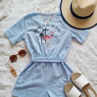 Deliziosa tutina estiva azzurra taglia M