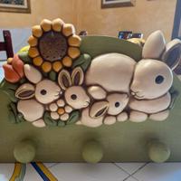 Appendiabiti in ceramica bimbi thun
