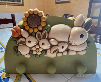 Appendiabiti in ceramica bimbi thun