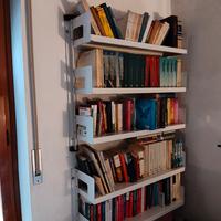 3 librerie da 3 in metallo stile industriale 