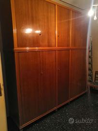 Armadio 5 ante anni '60-'70 gratis