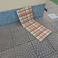 Cuscino per sdraio da giardino