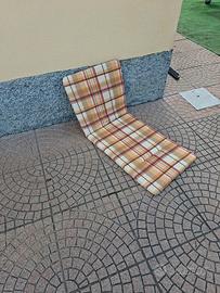 Cuscino per sdraio da giardino