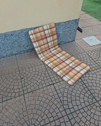 Cuscino per sdraio da giardino