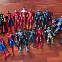 personaggi mervel, gormiti e tartarughe ninja