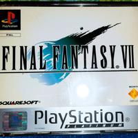 Final Fantasy VII Platinum per PlayStation 1.