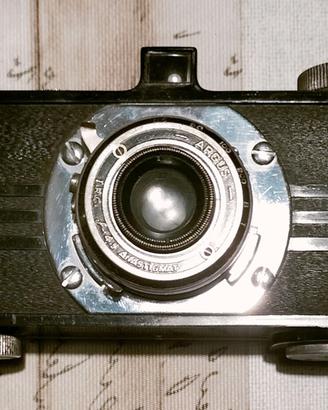 Rara Fotocamera Retrò ARGUS mod A con scatola orig