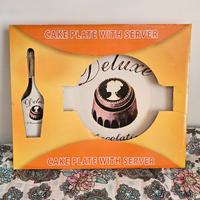 kit da portata piatto + paletta torta