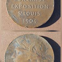medaglia Louisiana purchase exposition st.louis 