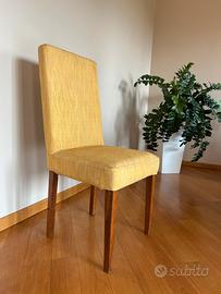 Sedie artigianali imbottite