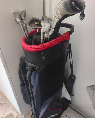 Mazze da golf con sacca